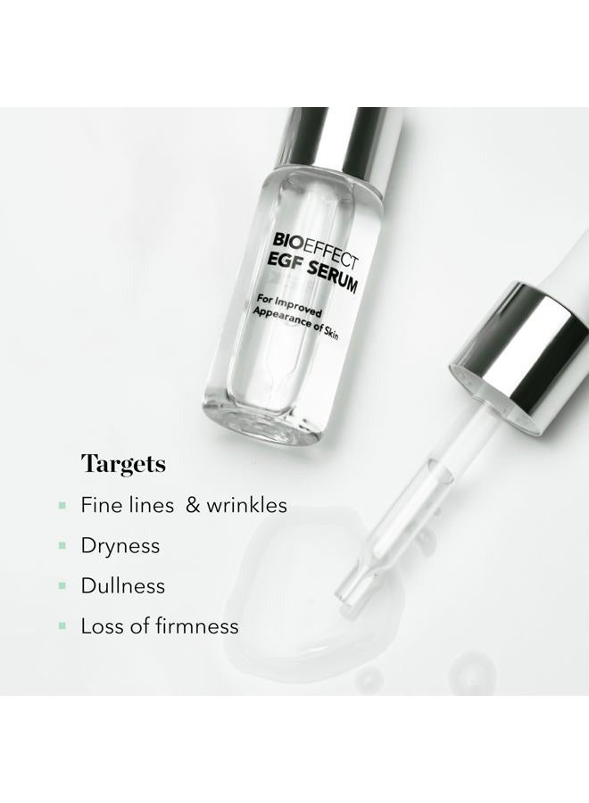 BIOEFFECT EGF Serum Treatment Duo with Hyaluronic Acid, Enhance Skin with Moisturizing, Firming, Wrinkle-Fighting Treatment for Face And Neck, Day And Night, Best Derma Roller Facial Serum - Image 4